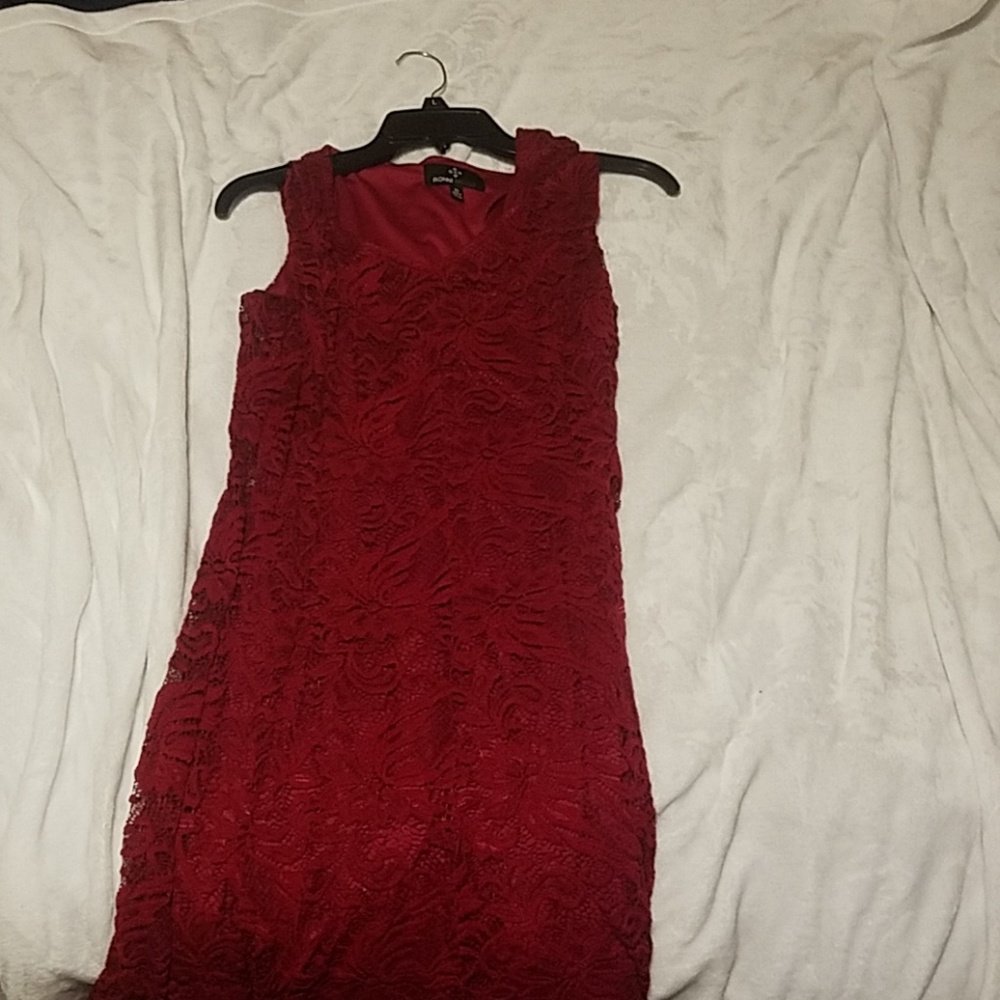 Red Lace Dress
